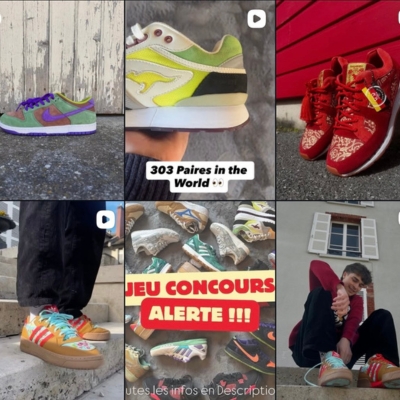 Compte Instagram sneakers & éditions limitées – Atypical Concept