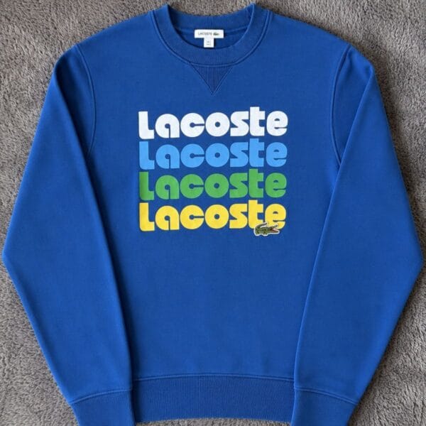 Sweat Lacoste bleu homme - Taille S